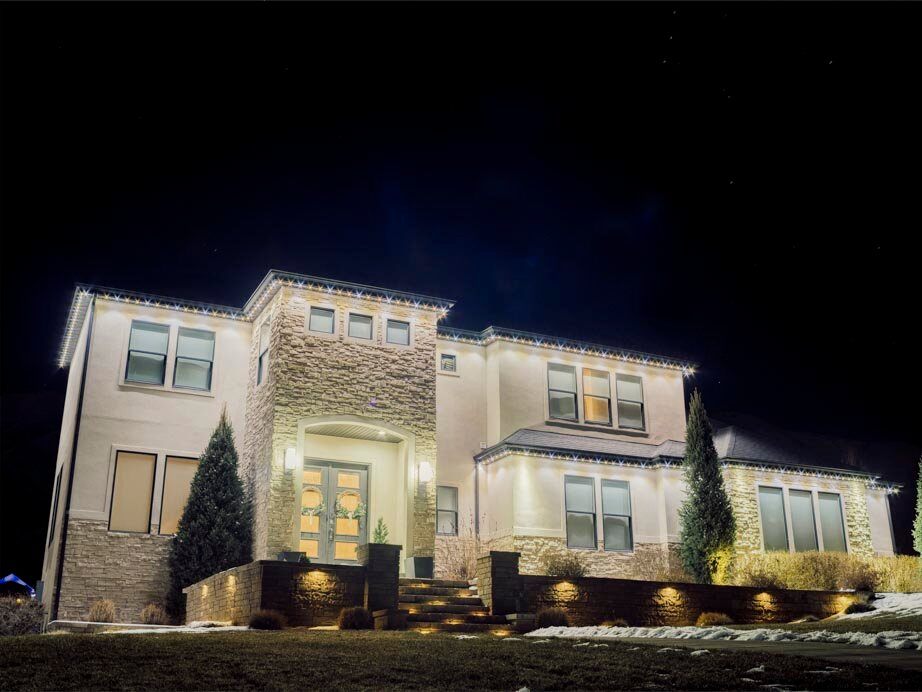 Permanent Christmas Lights: Why To Never Drill Into Your Gutters