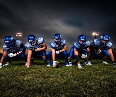 footballplayersonthefield